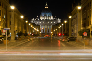 Fototapeta na wymiar San Pietro Basilica