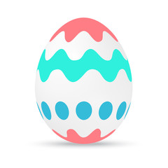 painted vector easter egg