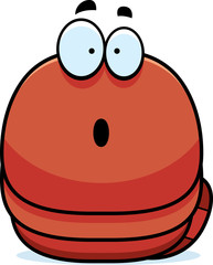 Surprised Little Worm