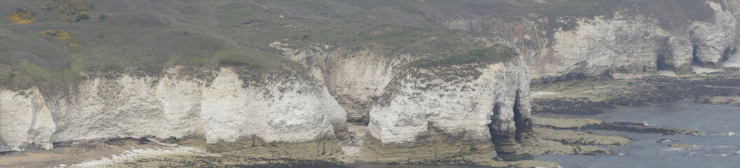 Fototapeta na wymiar Flamborough Cliffs