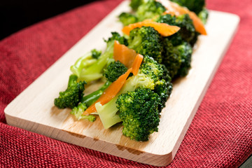 Handmade cauliflower vegetables on table