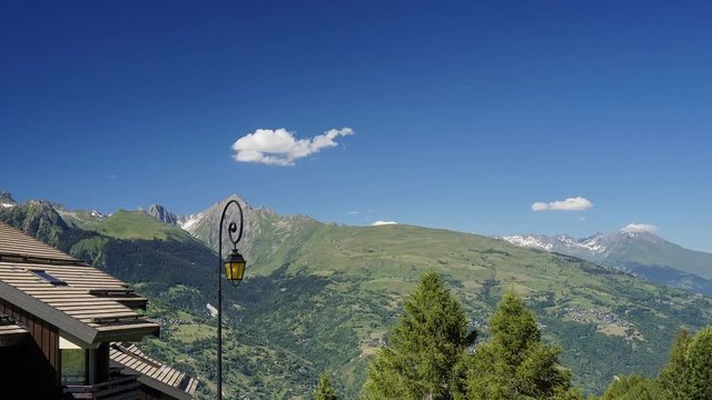 4K Time-lapse Clouds on the Mont-Blanc