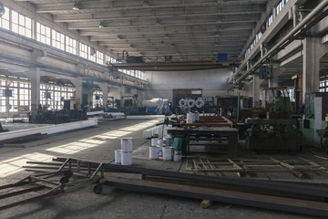 Old abandoned factories..