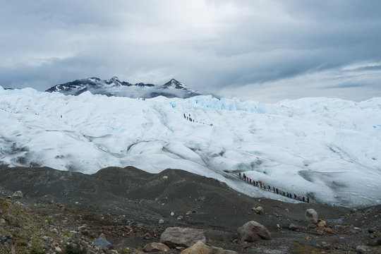 Argentina, Patagonia, El Calafate ,Los Glaciares National Park, Walk on the glacier Perito Moreno