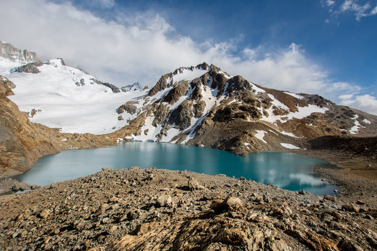 Argentina, Patagonia, El Chalten,Los Glaciares National Park, Laguna Sucia