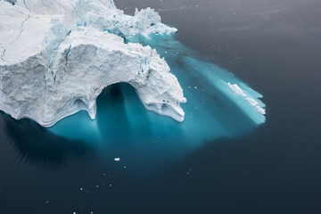 View of iceberg from Greenland.