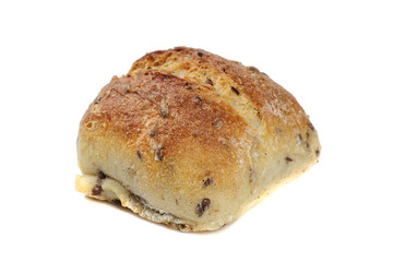 bread isolated on white background