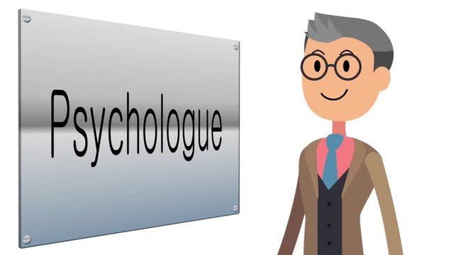 psychologue et plaque