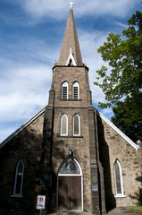 Fototapeta na wymiar St Georges Church - Sydney - Nova Scotia