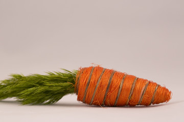 Single Easter bunny carrot