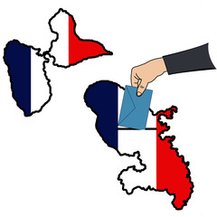 Élection présidentielle Réunion Martinique