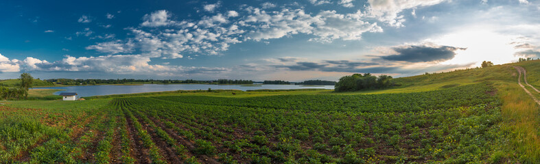 Fototapeta na wymiar Braslav Lakes, Belarus