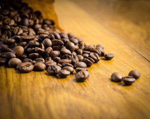 roasted coffee beans, can be used as a background