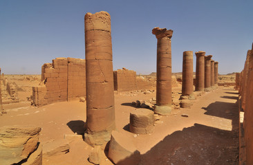 Musawwarat es-Sufra - Meroitic temple complex in modern Sudan. 