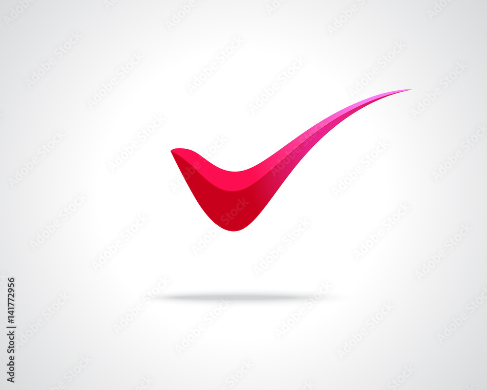 Poster abstract vector emblem design template