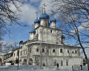 Церковь Казанской иконы Божьей Матери.Москва. Коломенское.