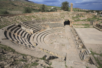 Bulla Regia / Site romain / Théâtre / Tunisie