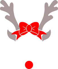 Reindeer for Round Monogram