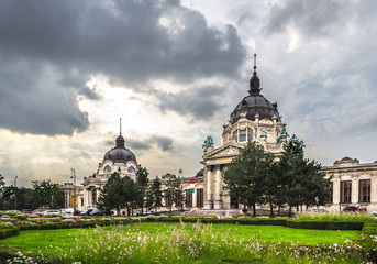 Sunny/cloudy spa day