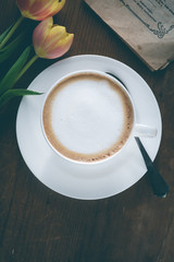 Cappuccino (Kaffee mit Milchschaum)