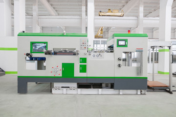 lathe and equipment at a manufacturing plant