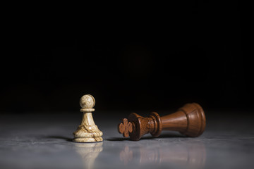 Obraz na płótnie Canvas strategy chess game