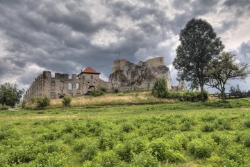 Fototapeta na wymiar Castle in Rabsztyn, Poland