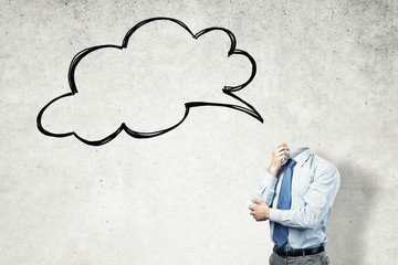 No thoughts in his head