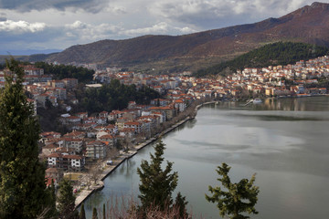 Fototapeta na wymiar Kastoria Greece