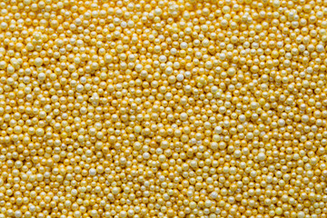 Multicoloured sweet sugar balls. Small ball pattern.