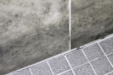 Cracked Shower Wall Corner Grout