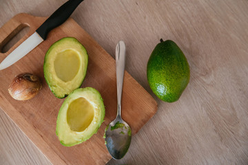 Avocado Cut In Half