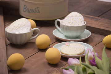 Easter cookies, edible gingerbread