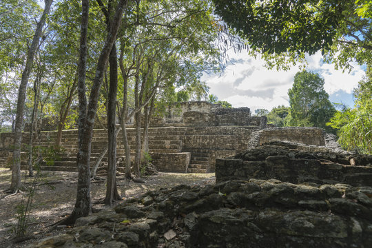 Kohunlich, Mexiko, Maya Ruinen 8