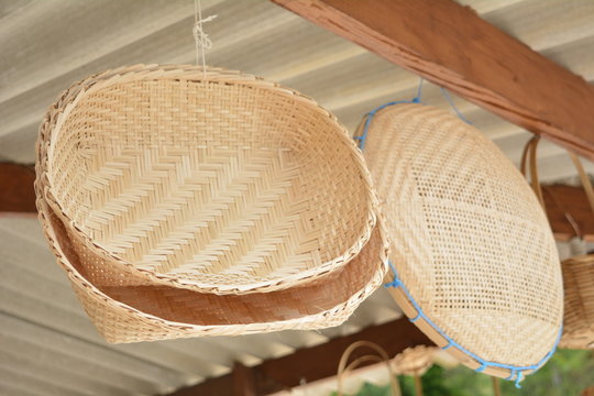 Artesanato de bambu do interior de S&atilde;o Paulo