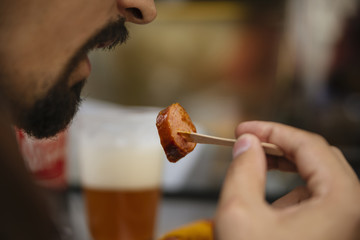 Currywurst With Curry Powder