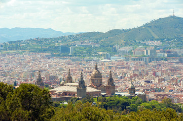 Fototapeta premium NATIONAL ART MUSEUM OF CATALONIA