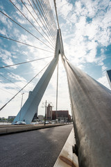 Erasmusbrücke, Rotterdam, Holland
