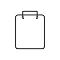package bag, icon, vector illustration eps10

