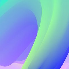 Vector abstract background with 3d colorful wave.
