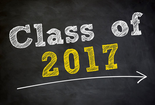 Class of 2017 - background concept