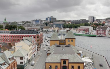 Fototapeta premium port de Stavanger en Norvège