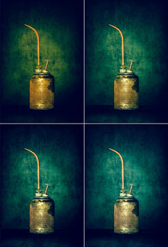 Old oil can