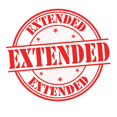 Extended  sign or stamp