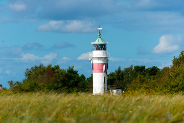 lighthouse on &Aring;r&oslash; island, denmark