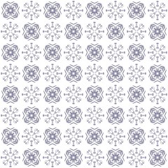 Seamless texture with 3D rendering abstract fractal blue pattern