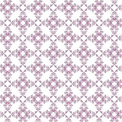 Seamless texture with 3D rendering abstract fractal purple pattern
