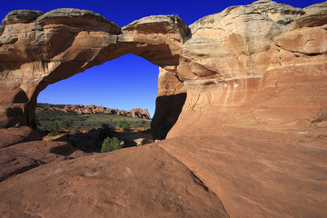 Broken Arch / Arches National Park / Utah / USA