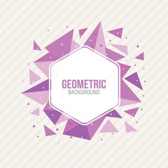 Abstract Vector geometric background