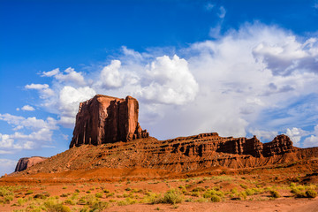 Bluff in Monument Valley